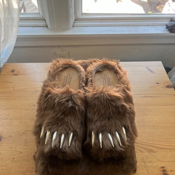 Bravest Studios Limited Stock/Rare Bear Claw Mules in Brown Size 11 - Picture 3 of 6